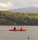 Rubber canoe in any lake!