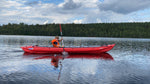 Rubber canoe in any lake!